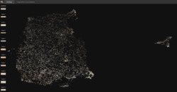 Figure 7 - PixPlot clustering of extracted signatures